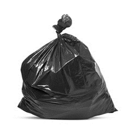 Petoskey Plastics Petoskey Plastics FG-P9934-37 Can Liner - 40-50 Gallon Black Trash Bags FG-P9934-37